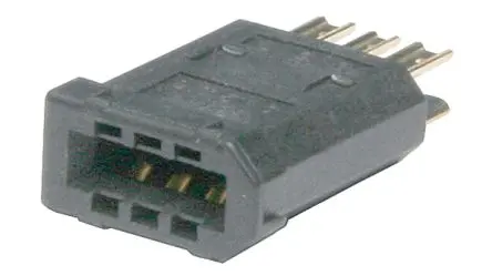 Produktfoto 1 von 3M Firewire- Steckverbinder I/O Interconnect System 2.0 mm for IEEE 1394, 6-polig Buchse