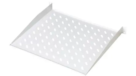 Produktfoto 1 von Digitus DN-97 1 U Ablagefach, Stahl Grau 15kg Belüftet, 483mm x 250 mm x 44 mm