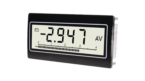 TDE Instruments DPM802 40-Segment-LCD Digitales Multifunktionsmessgerät für Spannung, Strom H 33 mm B 68 mm 3.75-Stellen