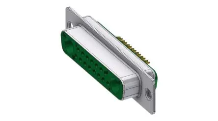 Produktfoto 1 von Deltron Connectors DTS D-Sub-Steckverbinder Gerade, 17-polig, Kabel Buchse 2.54 mm Raster