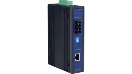 Produktfoto 1 von Advantech Medienkonverter 100Mbps, Halb-Duplex, Voll-Duplex, Multimodus 2 km 100 Mbps, Anschluss: SC, RJ45