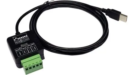 Produktfoto 1 von Exsys Schnittstellenkonverter, USB Typ A, Verbindungsklemme, Stecker
