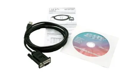 Produktfoto 1 von Exsys Schnittstellenkonverter, USB Typ A, DB9 Weiblich, Stecker, Buchse