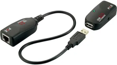 Produktfoto 1 von Exsys USB-Extender, 50 m, USB 2.0, Cat6 1-Port