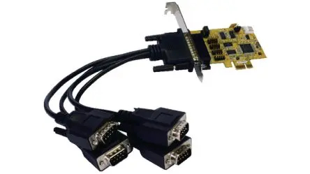 Produktfoto 1 von Exsys PCIe Serielle Karte, 4-Port