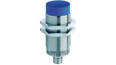 Produktfoto 1 von Contrinex DW-AS M30 Induktiver Näherungssensor, Gewinderohr PNP, Schließer / 200mA 40 mm, IP67 30 V dc