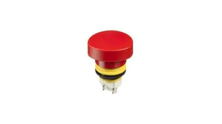 Produktfoto 1 von APEM EC Not-Aus-Drucktaster, Ø 22.3 mm, SPST IP65