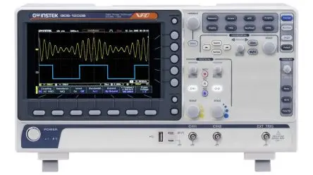 GW Instek GDS-1000B Speicher Werkbank Oszilloskop 200 MHz 2-Kanal