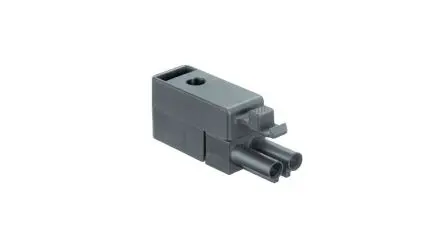 Produktfoto 1 von Wieland Kfz-Steckverbinder, Kabel, Kabelstecker, Crimpbefestigung, Stecker, 2-polig / 1-reihig