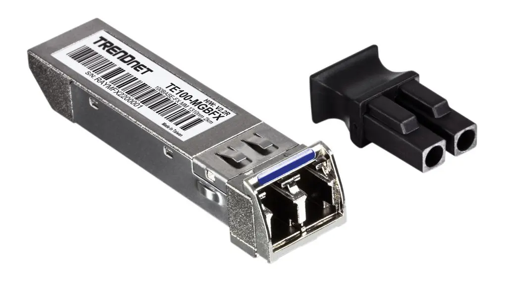 Produktfoto 1 von Trendnet Transceiver, Glasfaser Lc Duplex Buchse, Voll-Duplex, Multimodus 155 Mbps 2 km, 155Mbit/s