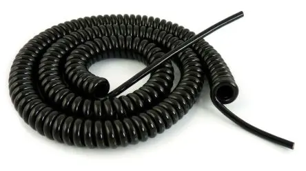 Produktfoto 1 von The Best Solution TBS TB28 FLEX Spiralkabel, 25-adrig Schwarz, 4 m, Polyurethan 70 °C