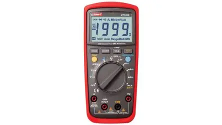 UNI-T UT139A Tragbar LCD Digital-Multimeter, CAT III 600 V ac / 10 A ac 10 A dc, 20 mΩ