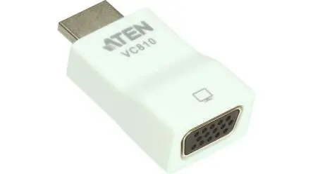 Produktfoto 1 von Aten Gerade HDMI VGA Wandler AV-Adapter, 455000.00 mm