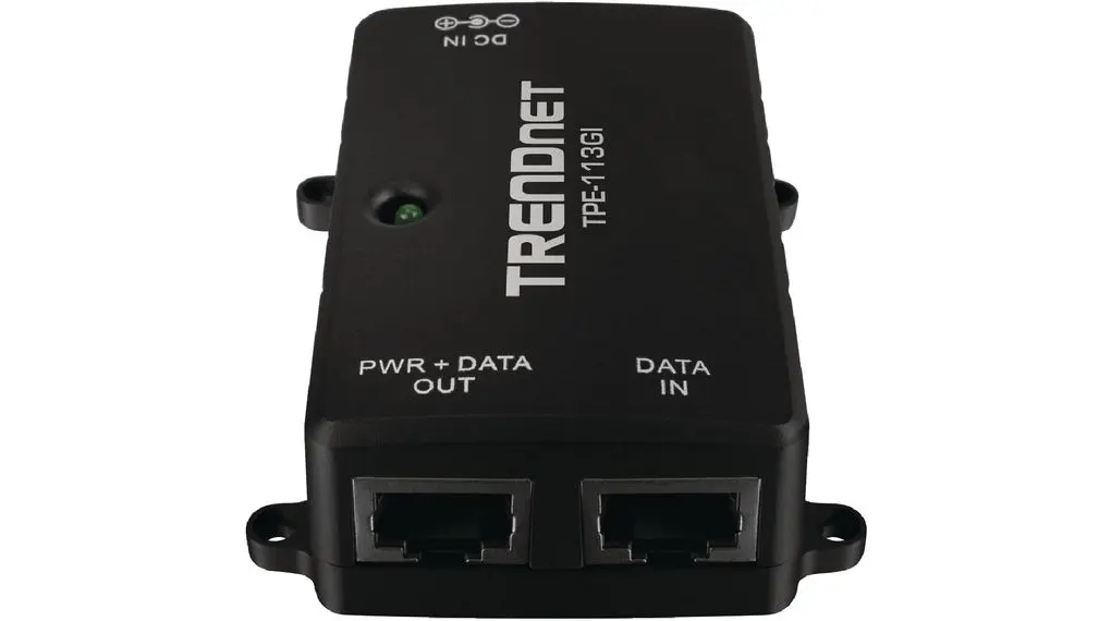Produktfoto 1 von Trendnet PoE Injektor 240 V Input / 48 V dc Output, 400 mA 15.4 W
