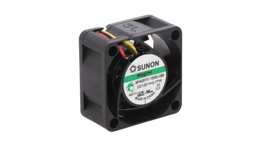 Produktfoto 1 von Sunon dc-Axiallüfter, 12 VDC / 810mW, 40 x 40 x 20mm, 8.9cfm