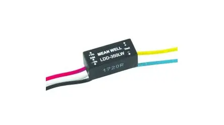 Produktfoto 1 von MEAN WELL LED-Treiber 350mA Pulsbreitenmodulation , Analoges Dimmen & Ein-Aus-Steuerung