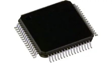 Produktfoto 1 von NXP Mikrocontroller RoHS ARM-Kortex 32 bit Oberfläche 128kB Flash LQFP-80 64-Pin 48 MHz 16 kB RAM