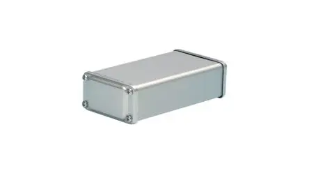 Produktfoto 1 von Teko MINITEKAL; Gehäuse; Aluminium; Grau Breite 43.3 mm Höhe 23 mm Länge 71.2 mm
