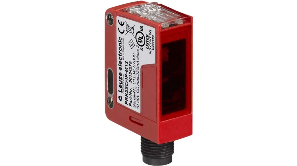 Produktfoto 1 von Leuze Rechteckig Optischer Sensor, Polarisiert retroreflektierend, Bereich 0 → 10 m, PNP, Transistor Ausgang,