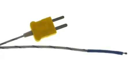 Produktfoto 1 von PeakTech Temperatursensor, Typ K, Kugelsonde Plättchen, Ø 1.5 mm, max.Temp 250 °C