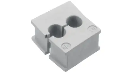 Produktfoto 1 von Icotek Kabeltülle 888 mm min. 4 mm, Typ Kabeltülle bis Ø 4 mm Loch ø 888 mm Elastomer Grau