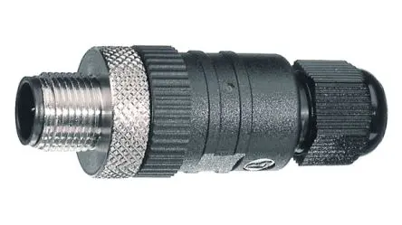 Produktfoto 1 von Lumberg Automation M12 Lumberg M12 Industrie-Rundsteckverbinder Stecker 8-polig Stecker 2A Kabel IP67