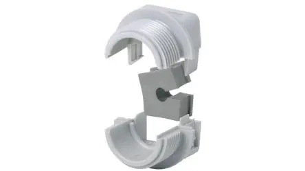 Produktfoto 1 von Icotek QVT Kabelverschraubung, M40 Polycarbonat Grau, IP54