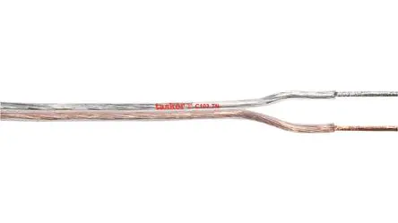 Produktfoto 1 von Tasker Audiokabel 2-adrig, L. 100 m Klar