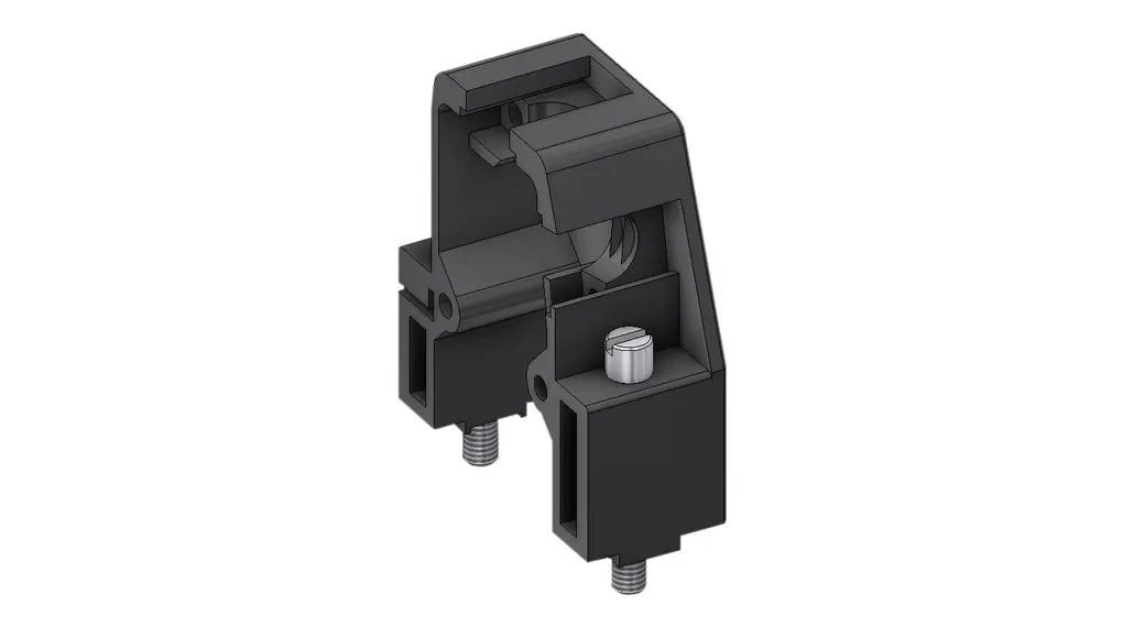 Produktfoto 1 von Deltron Connectors D-Sub-Gehäuse, D: D-SUB Zugentlastung, Schwarz, Größe DE, aus Thermoplast