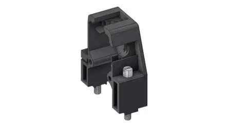 Produktfoto 1 von Deltron Connectors D-Sub-Gehäuse, D: D-SUB Zugentlastung, Schwarz, Größe DE, aus Thermoplast