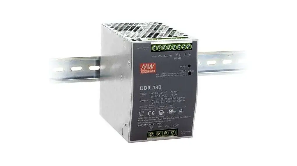 Produktfoto 1 von MEAN WELL DDR DC/DC-Wandler 480W, 24V dc OUT / 33.4A