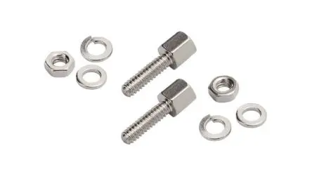 Produktfoto 1 von MH Connectors Schraubverriegelungskit, Buchse, Silber