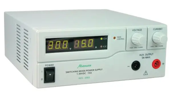 Produktfoto 1 von Manson HCS - 3304 Labornetzgerät 480W, 1 → 60V dc / 0 → 8A