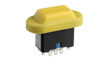 Produktfoto 1 von Idec HE6B Sicherheitsfreigabeschalter, DP3T, IP65, 3, T. 31 mm, B. 20mm, L. 20 mm