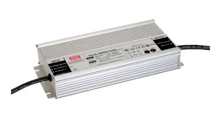 Produktfoto 1 von MEAN WELL LED-Treiber, 480 W 90V 20A, Ausgang 24V Intelligentes Timer-Dimmen, Widerstand, 3 in 1, 10 V PWM
