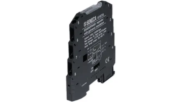 Produktfoto 1 von Seneca Serie K-LINE Seriell-Umsetzer 19.2/30 V dc, RS485 / RS485 DIN-Hutschiene