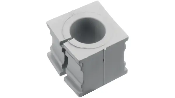 Icotek KT Kabeltülle 14 mm, Typ Kabeltülle bis Ø 15 mm Loch ø 15 mm Elastomer Grau -40 °C min. 90 °C max.