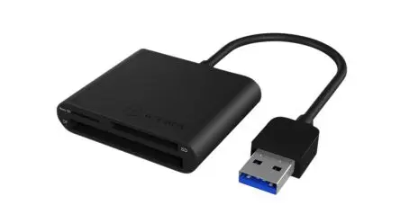 Produktfoto 1 von ICY BOX Kartenlesegerät, 1 Anschl. USB 3.0 MicroSD, CF, SD