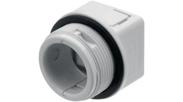 Produktfoto 1 von Icotek KVT Kabelverschraubung, M32 Polycarbonat Grau, IP54