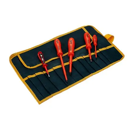 Produktfoto 1 von ITL Insulated Tools Ltd Schraubendrehersatz Standard-Schraubendrehersatz, 5-teilig Flach
