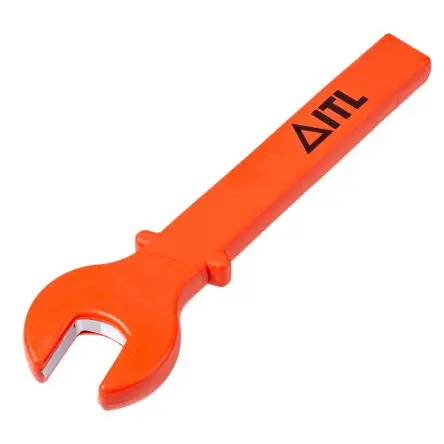 Produktfoto 1 von ITL Insulated Tools Ltd VDE 1000V zugelassen Schraubenschlüssel Zoll, CrV-Stahl Nicht parkend Schließer (NO), Länge