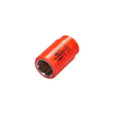 ITL Insulated Tools Ltd 1/2 in 12-Kant Buchse SW 42491 in VDE 1000V zugelassen x 50mm