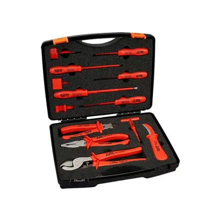 Produktfoto 1 von ITL Insulated Tools Ltd VDE 1000V zugelassen Messgerätesatz Werkzeugsatz, Tasche 13-teilig