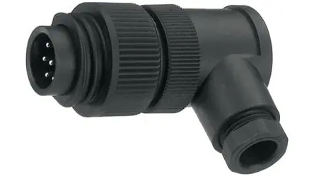 Produktfoto 1 von binder 693 Industrie-Rundsteckverbinder Stecker 7-polig Stecker 10A Kabel IP67