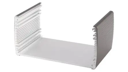 Produktfoto 1 von Bopla Alubos; Gehäuse; Aluminium; Schwarz IP40 Breite 108 mm Höhe 42 mm Länge 150 mm