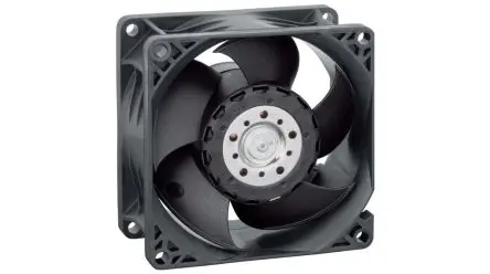Produktfoto 1 von ebm-papst 8200 J Axiallüfter, Kugel, 24V dc / 10.8 W 480 mA, 8400 U/min, 132 m³/h 80 mm 80mm 38 mm