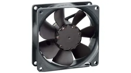Produktfoto 1 von ebm-papst 8400 N Axiallüfter, Hülse, 24V dc / 1.1 W 45 mA, 2050 U/min, 42 m³/h 80 mm 80mm 25.4 mm
