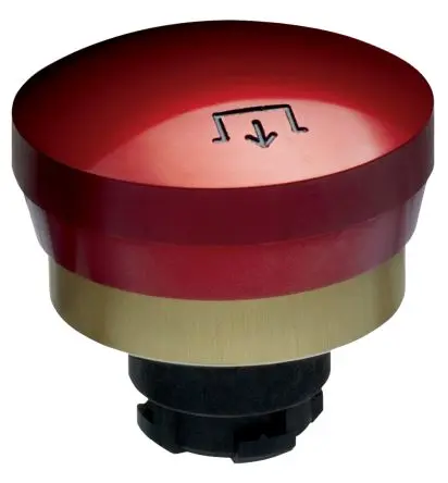Produktfoto 1 von Schmersal EX-RDRZ45 Drucktastenkopf Ø 22.3 mm, Rot Tastend IECEx Pilzkopf