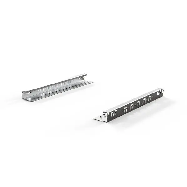 Produktfoto 1 von nVent SCHROFF Gleitschiene, Stahl, 1 UHE, Varistar, 100kg max., 500 mm breit, 456 mm hoch, 456 mm tief