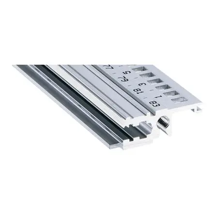 Produktfoto 1 von nVent SCHROFF Schiene, Aluminium-Strangpressprofil, Horizontal Rail, 84 TE, 84HP breit, 432 mm hoch, 432 mm tief